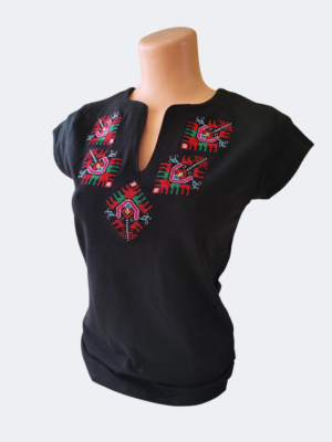 Черна тениска "Изобилие"